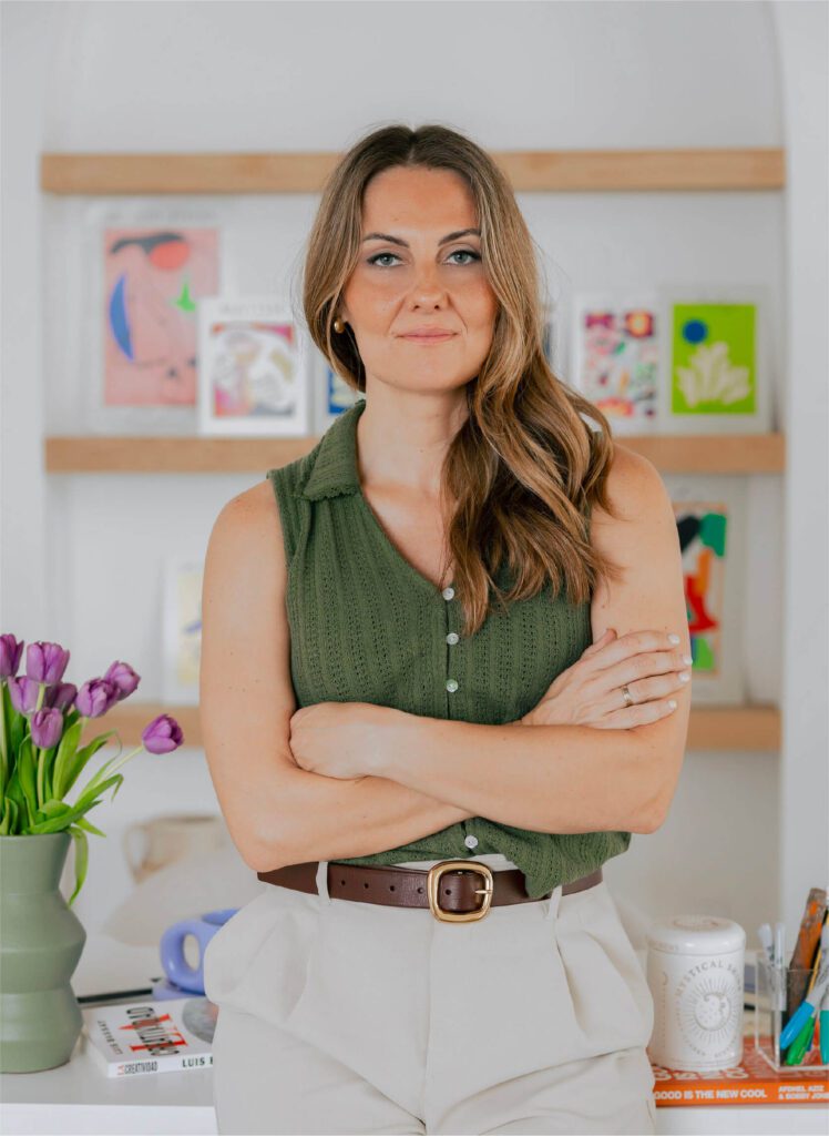 Anna Punet, experta en branding y marketing, en sesión de consultoría online.